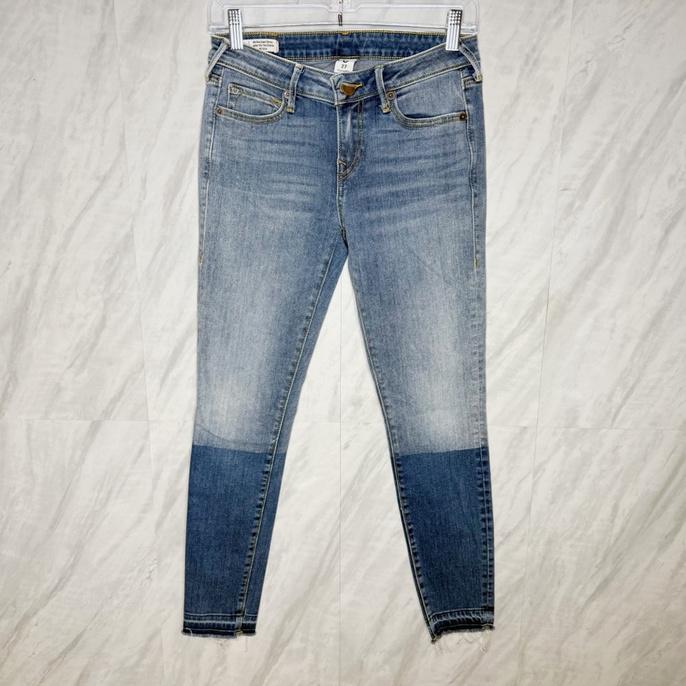 True Religion Halle Mid Rise Super Skinny Jeans 27